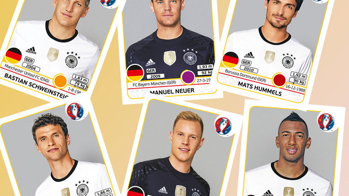 Panini EM 2016: Die offiziellen Bilder des DFB-Teams
