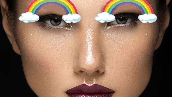 #Rainbrows - Warum wir unsere Augenbrauen jetzt bunt tragen