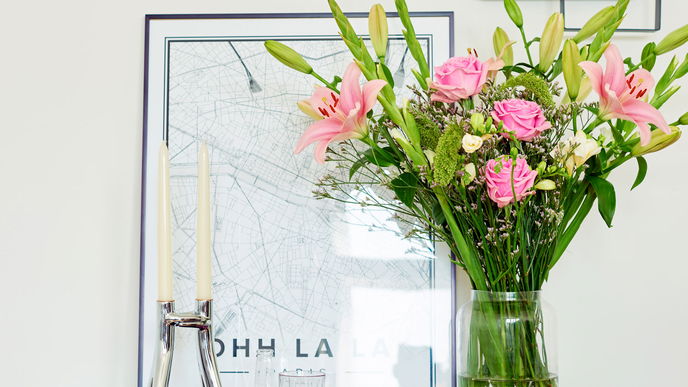 Blumen-Deko von Bloggern und Designern