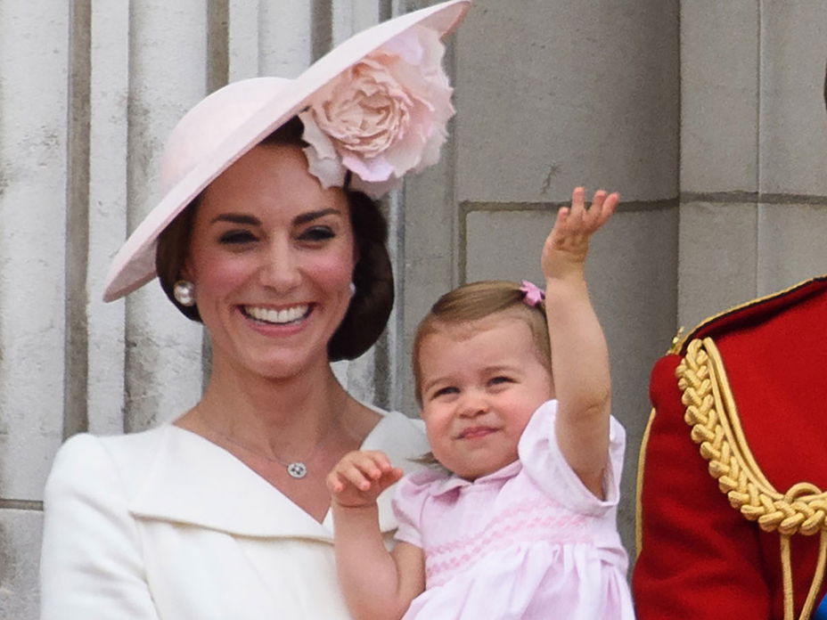 Duchess Catherine, Princess Charlotte und Prince George