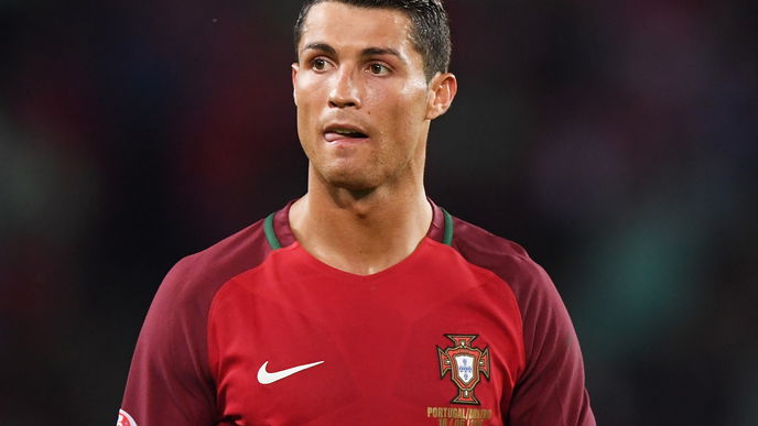 Cristiano Ronaldo und der Flitzer