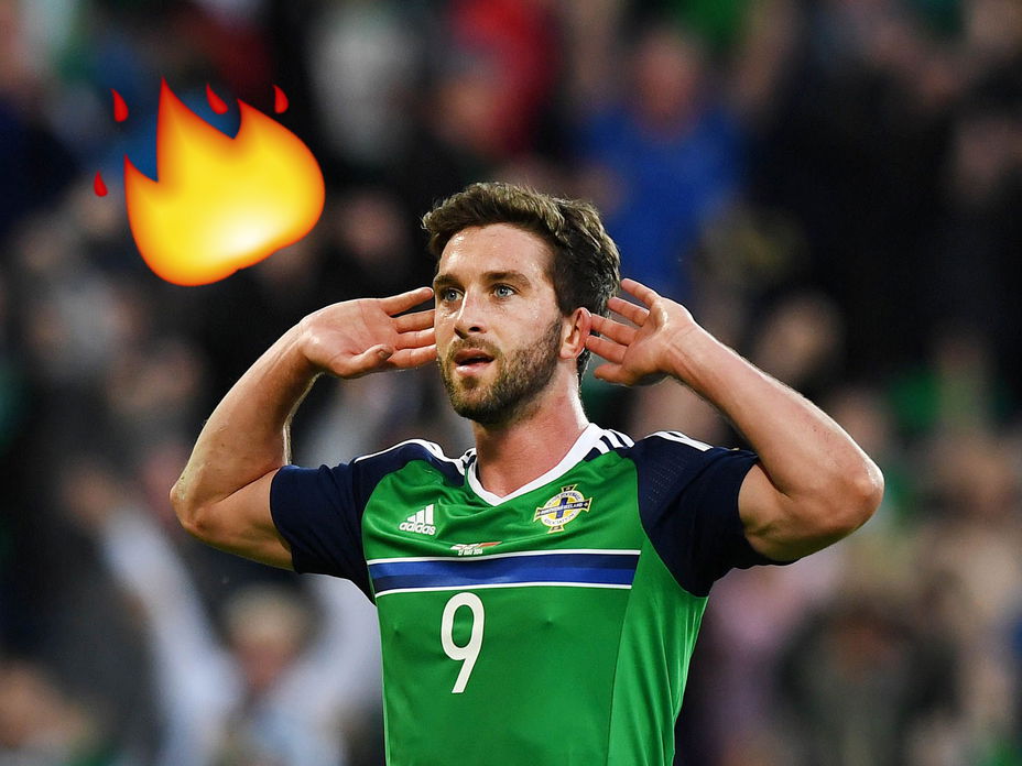Will Griggs on fire