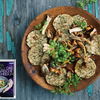 Brezenknödel Rezept - als Carpaccio mit sautierten Pilzen und Kerbel