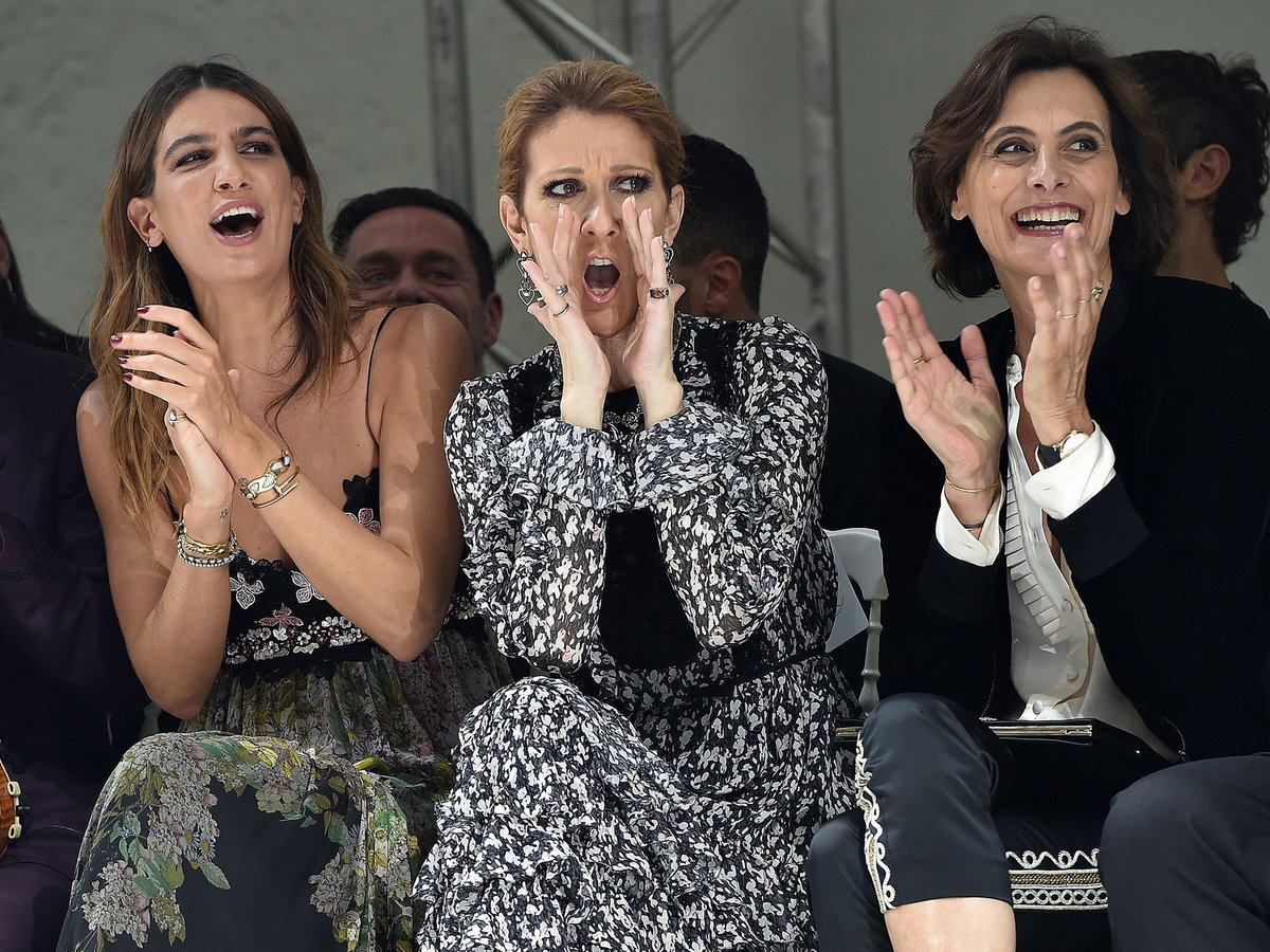 Celine Dion jubelt