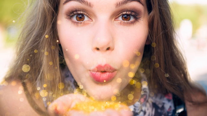 Glitter Freckles