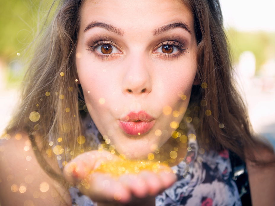Glitter Freckles neu iStock