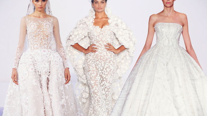 Die schönsten Couture Brautkleider