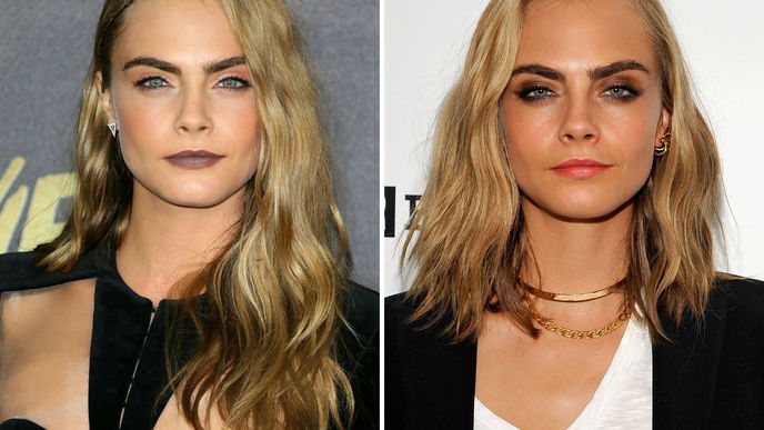 Cara Delevingne trägt Long Bob