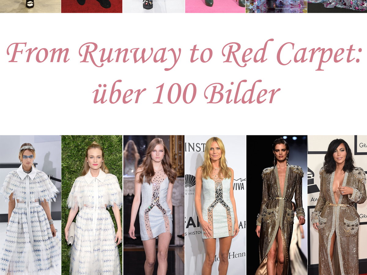 From Runway To Red Carpet