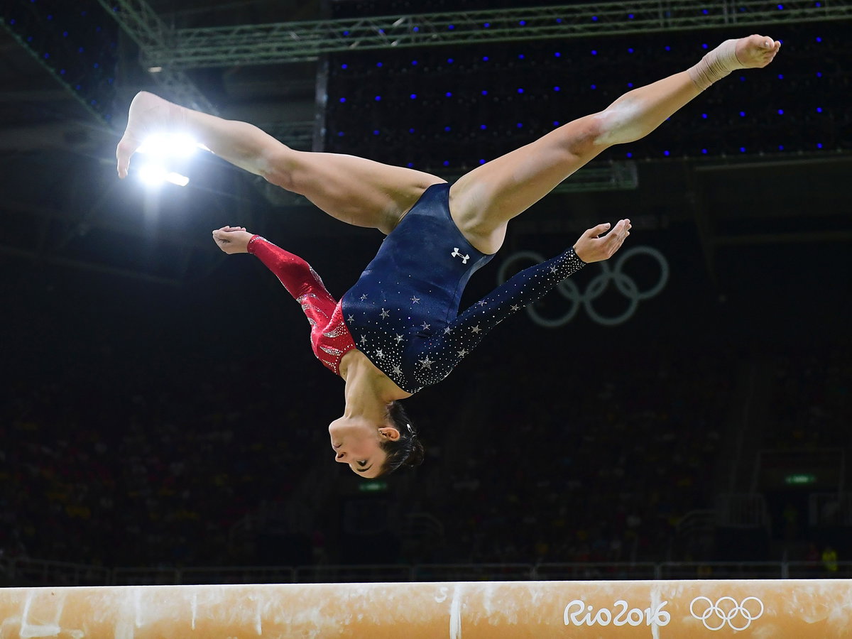 Aly Raisman Balken