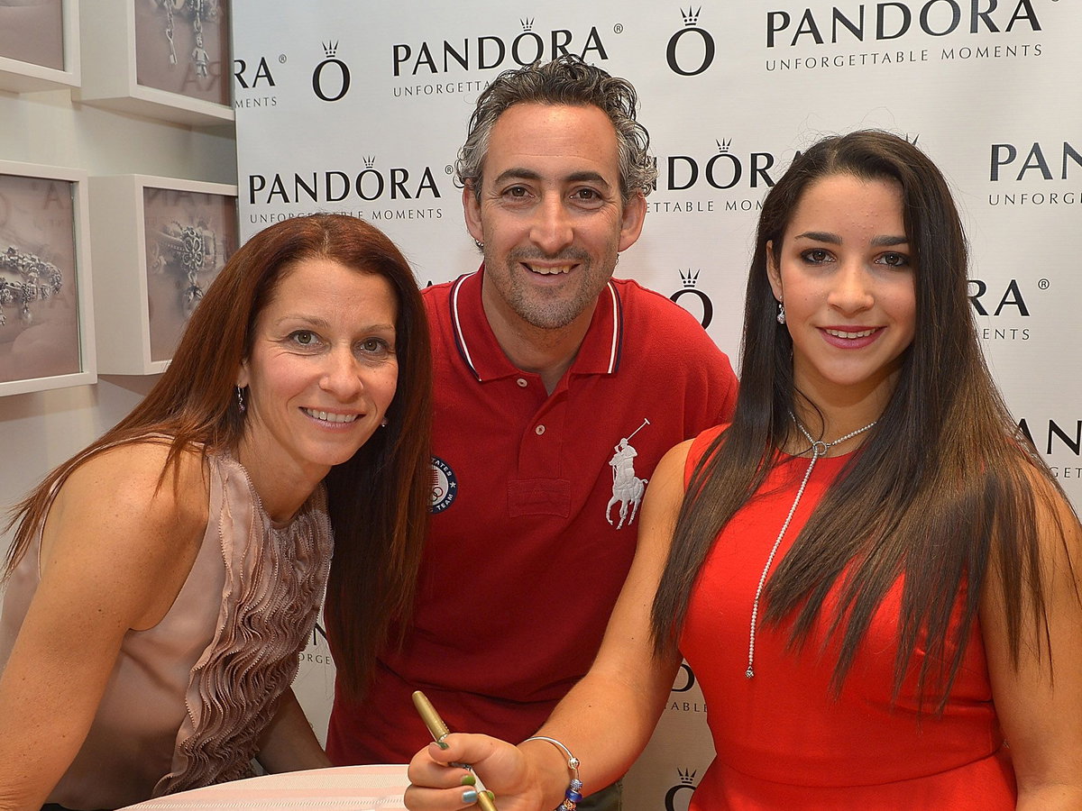 Lynn Rick und Aly Raisman
