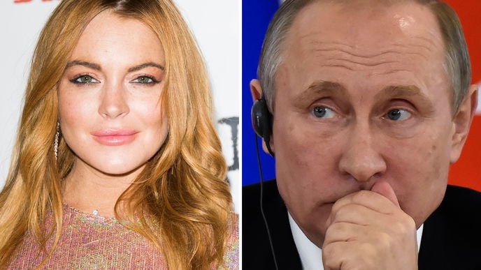Lindsay Lohan: Ein Selfie mit Putin?