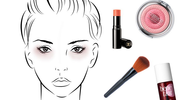 Schminktrend Hangover Blush