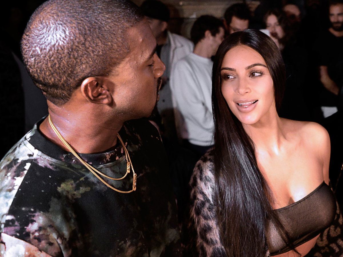 Kim Kardashian und Kanye West