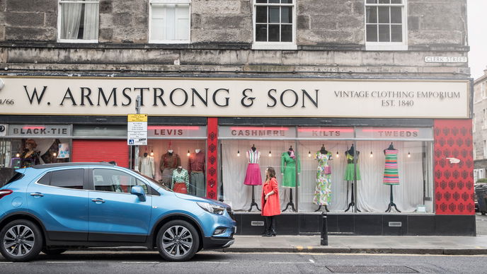 Edinburgh - mit dem Auto, Reisetipps und Shopping