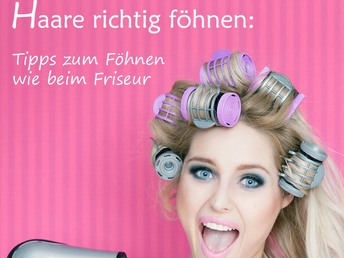 Haare richtig föhnen: Tipps zum Föhnen wie beim Friseur