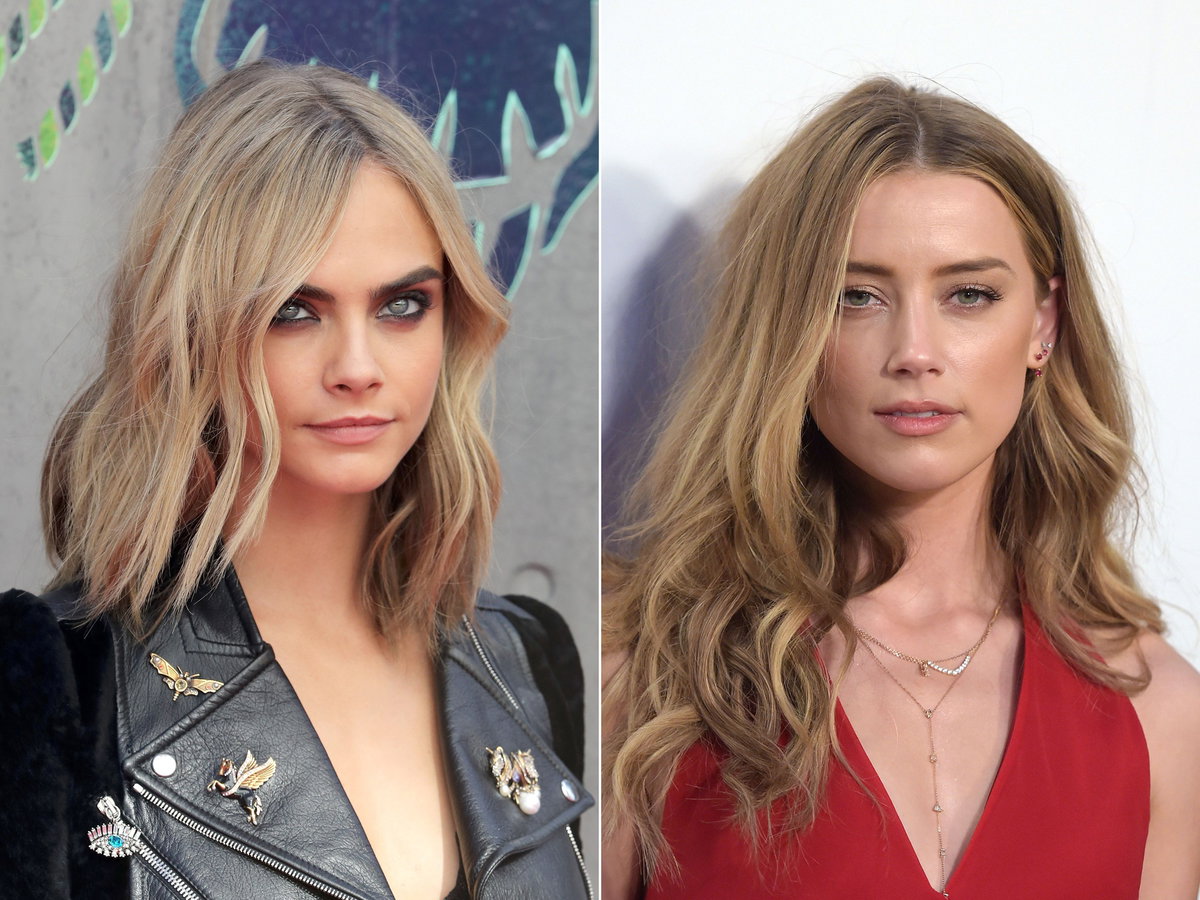Cara Delevingne und Amber Heard