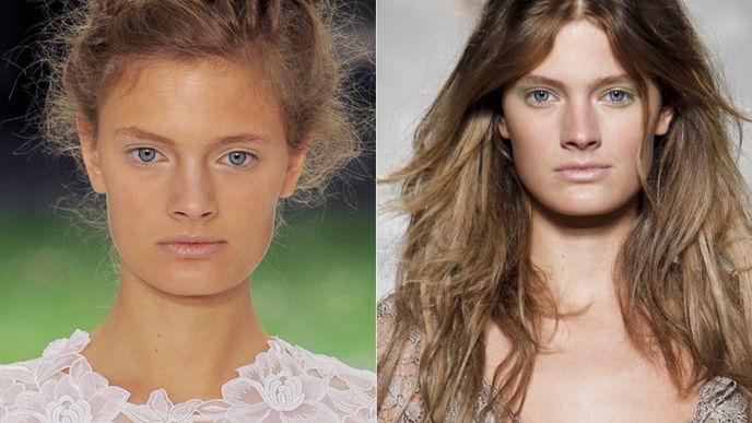 Frisuren für runde Gesichter: Models zeigen Trendfrisuren für jede Gesichtsform