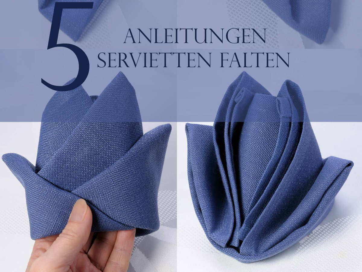 Falttechniken Servietten