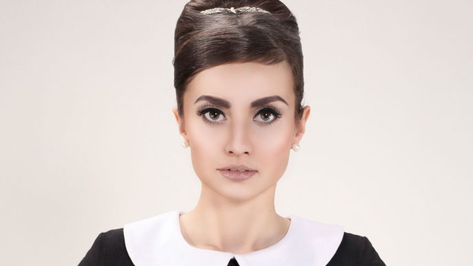 Aussehen wie Audrey Hepburn