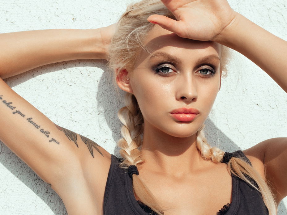 Easy Partyfrisur für lange Haare