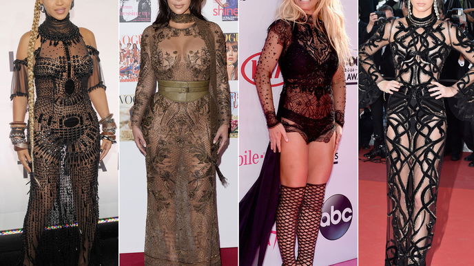 Most Naked Dresses 2016