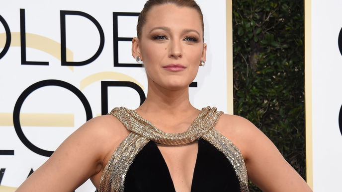 Blake Lively bei den Golden Globes