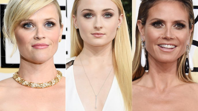 Spinnen Wimpern - der Beauty Trend bei den Golden Globes 2017