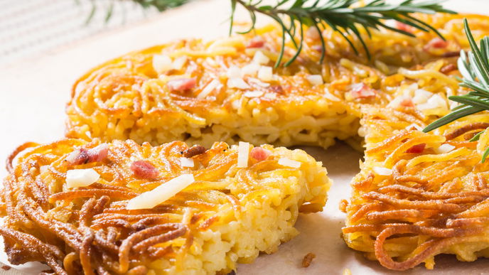 Spaghettikuchen - Rezept