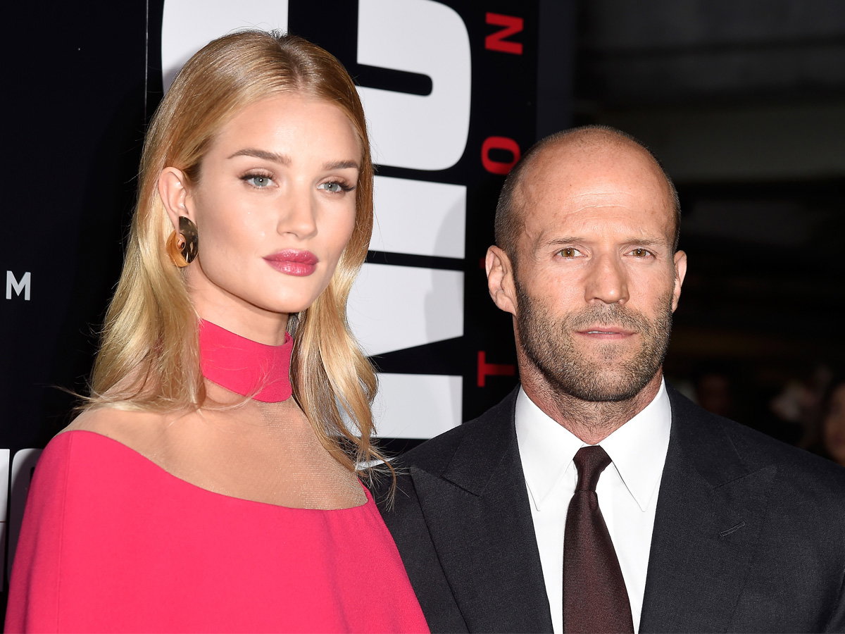 Rosie Huntington whiteley schwanger Jason Statham erwarten Nachwuchs