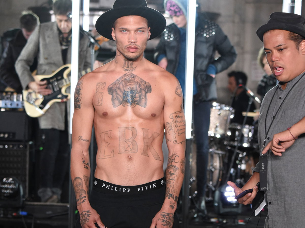 Jeremy-Meeks-oben-ohne