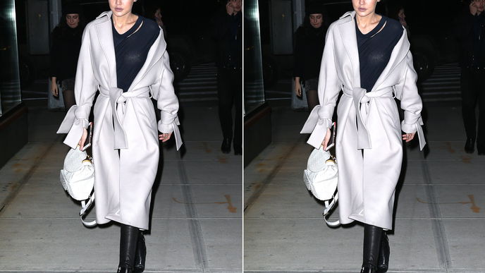 Gigi Hadid in Topshop