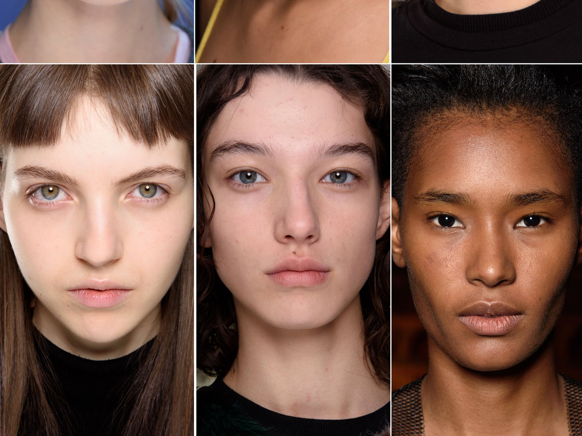 Models ungeschminkt - Vorher/Nachher Bilder