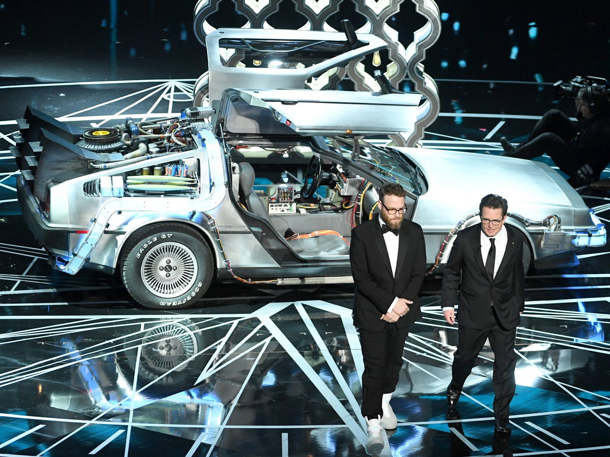 Seth Rogen und Michael J. Fox Oscars 2017