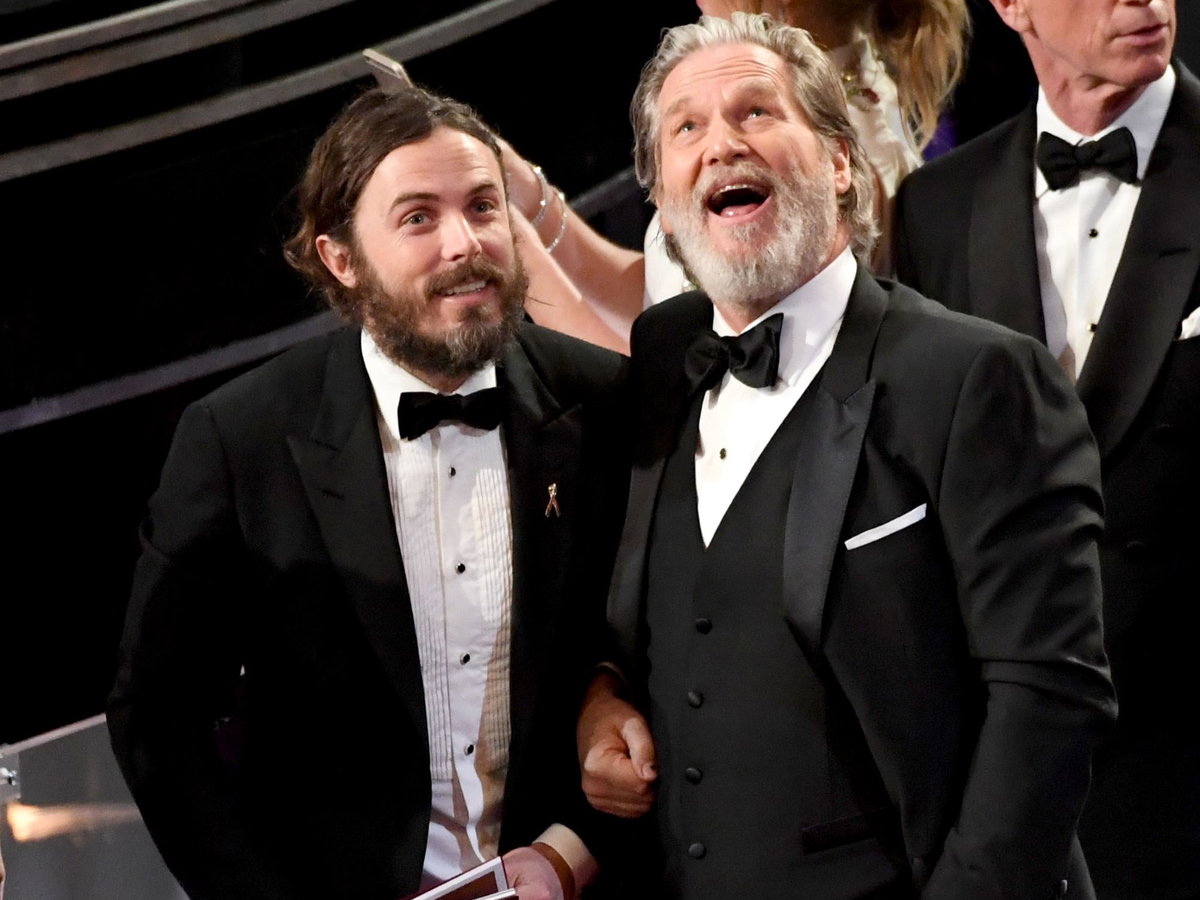 Casey Affleck Jeff Bridges Oscars 2017