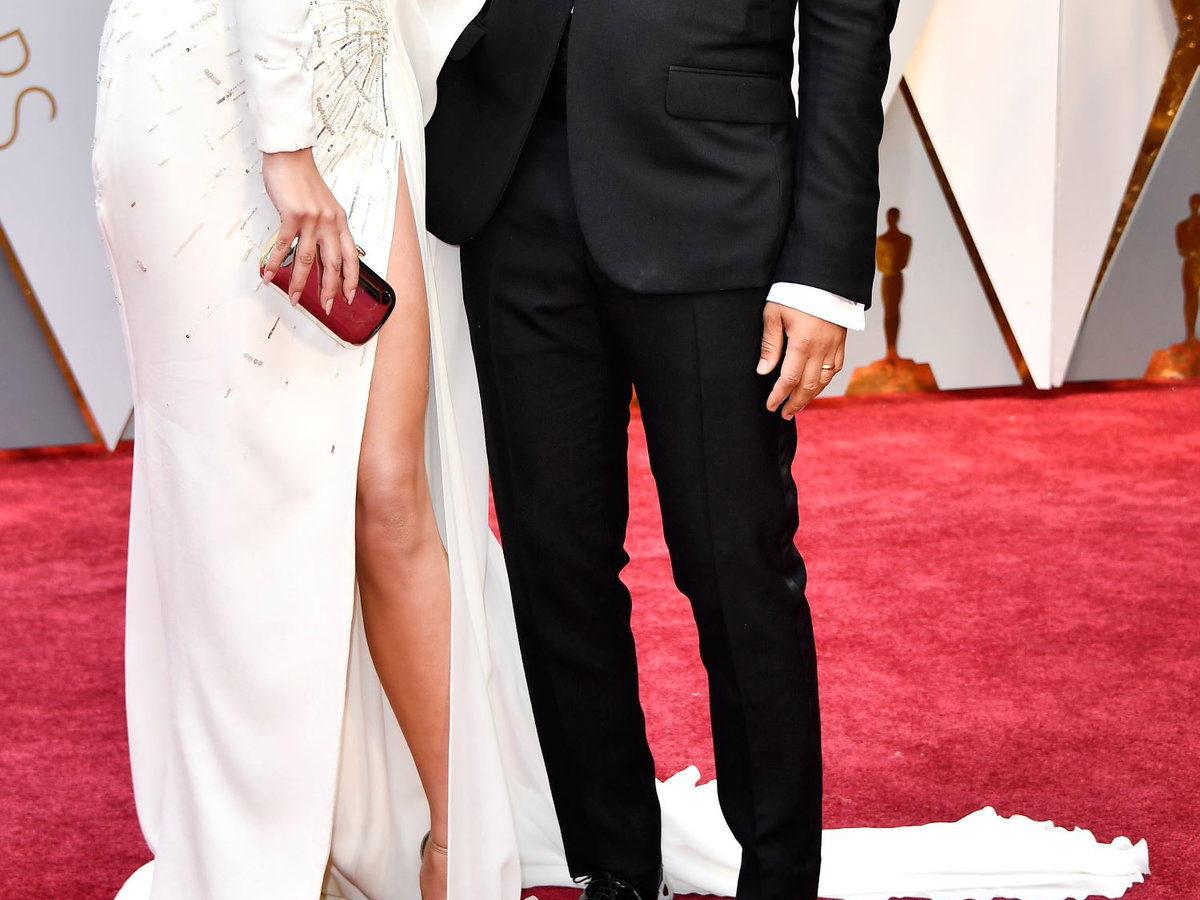 John Legend Chrissy Teigen Oscars 2017