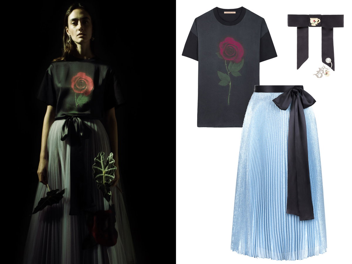 Plisseerock-Beauty-and-the-Beast-Collection-Christopher-Kane