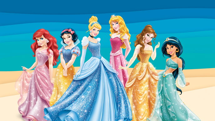 Die Disney Prinzessinnen als Bikinis