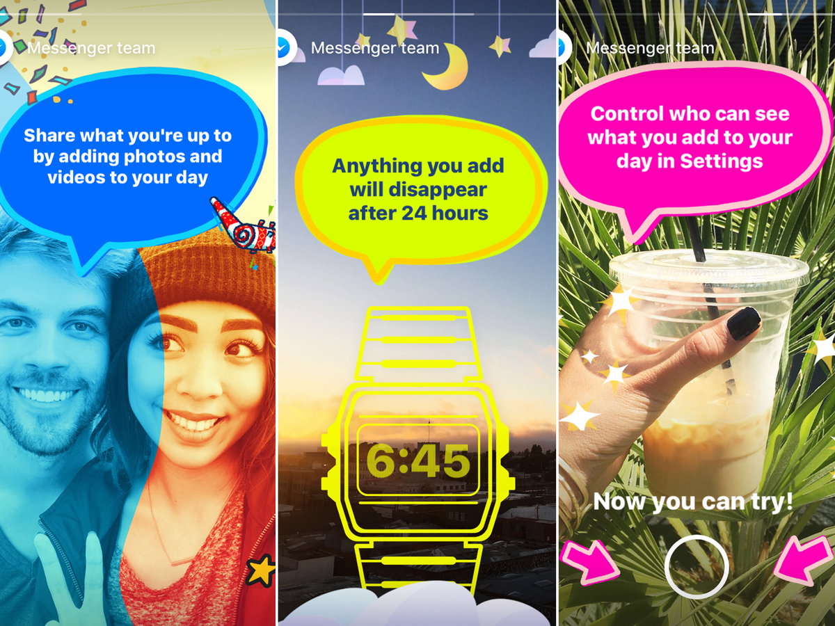 Facebook Messenger Day How To