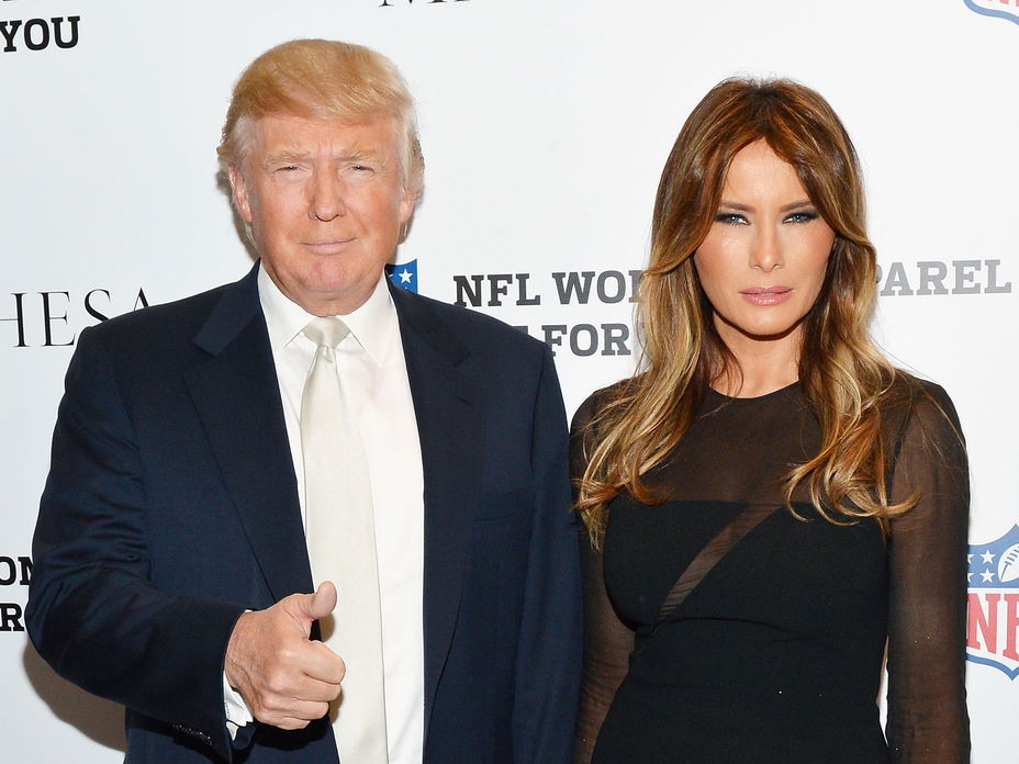 Melania Trump und Donald Trump