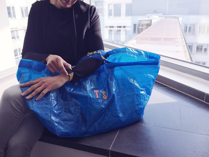 Ikea Frakta Tasche stylen