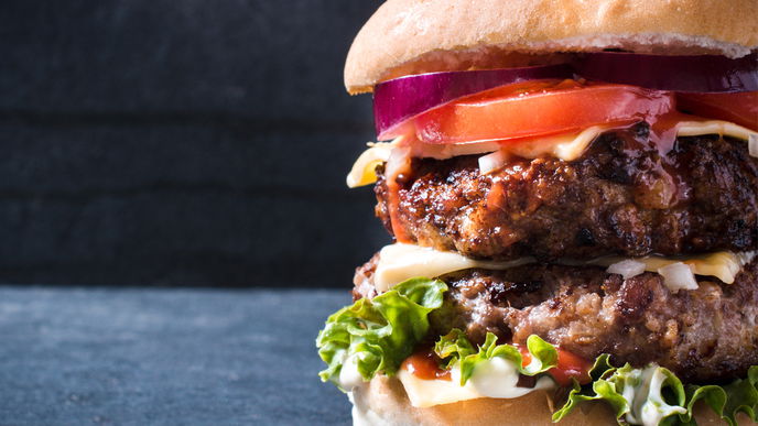 Raclette Cheeseburger