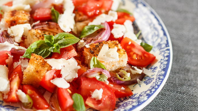 Brotsalat - ein leckeres Rezept zum Nachmachen