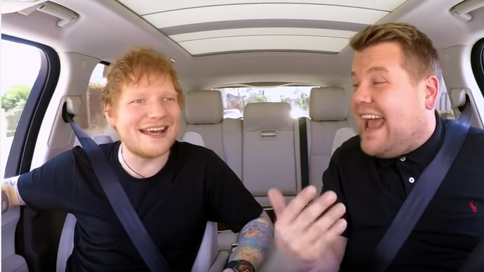 Schokolade und Justin Bieber: Ed Sheeran übertrifft beim Carpool Karaoke all unsere Erwartungen 