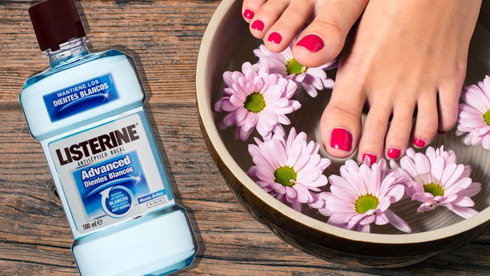 Pediküre mit Listerine: Wir haben den Pinterest-Trend ausprobiert!