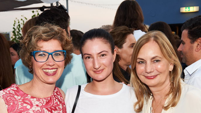 Christine Malecki, Lisa Gut und Doris Dober