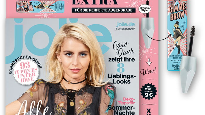 JOLIE-Beauty-Extra: Formvollendete Augenbrauen mit der Benefit #GimmeBrow Miniaturausgabe! 