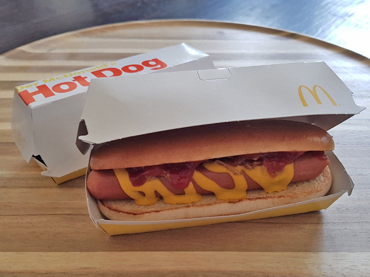 mcdonalds hot dog