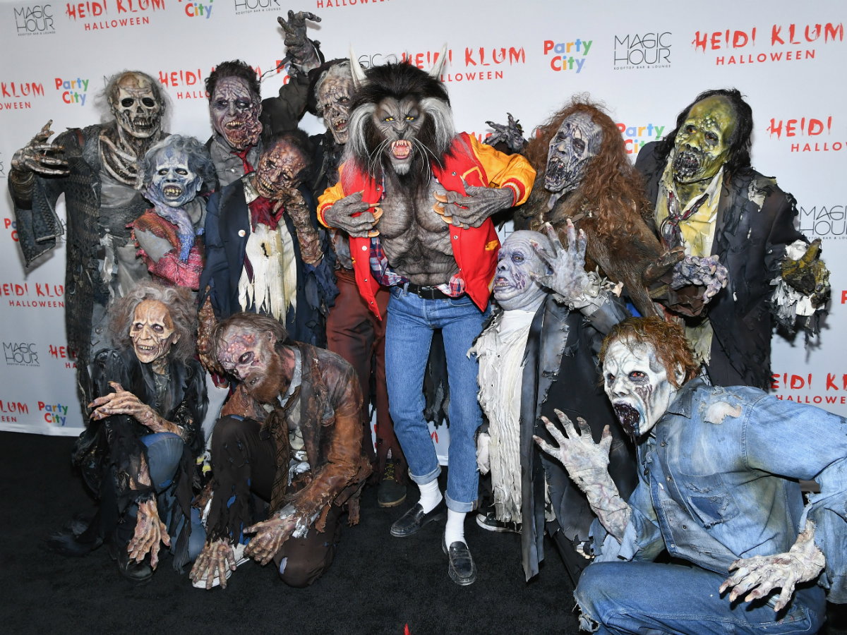 heidi klum halloween kostüm 2017