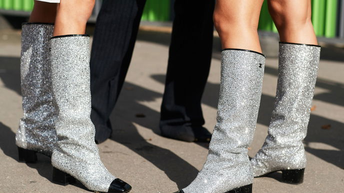 Glitter Boots: Mit diesen Trend-Stiefeln glänzen wir im Herbst